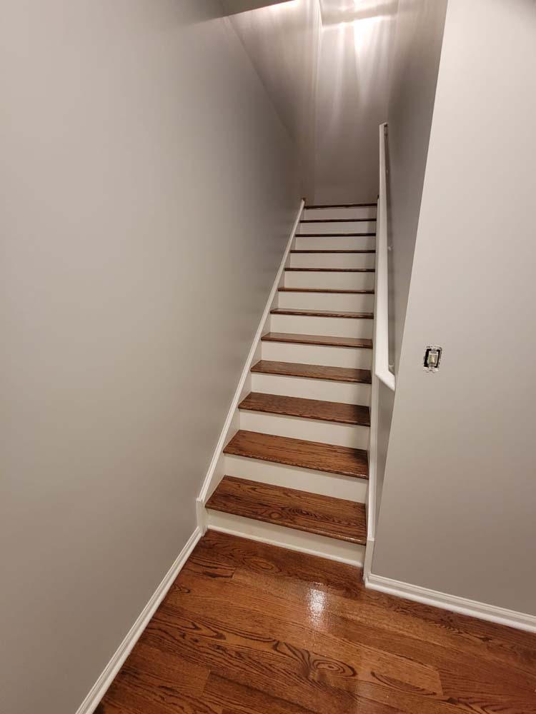 hardwood flooring stairs